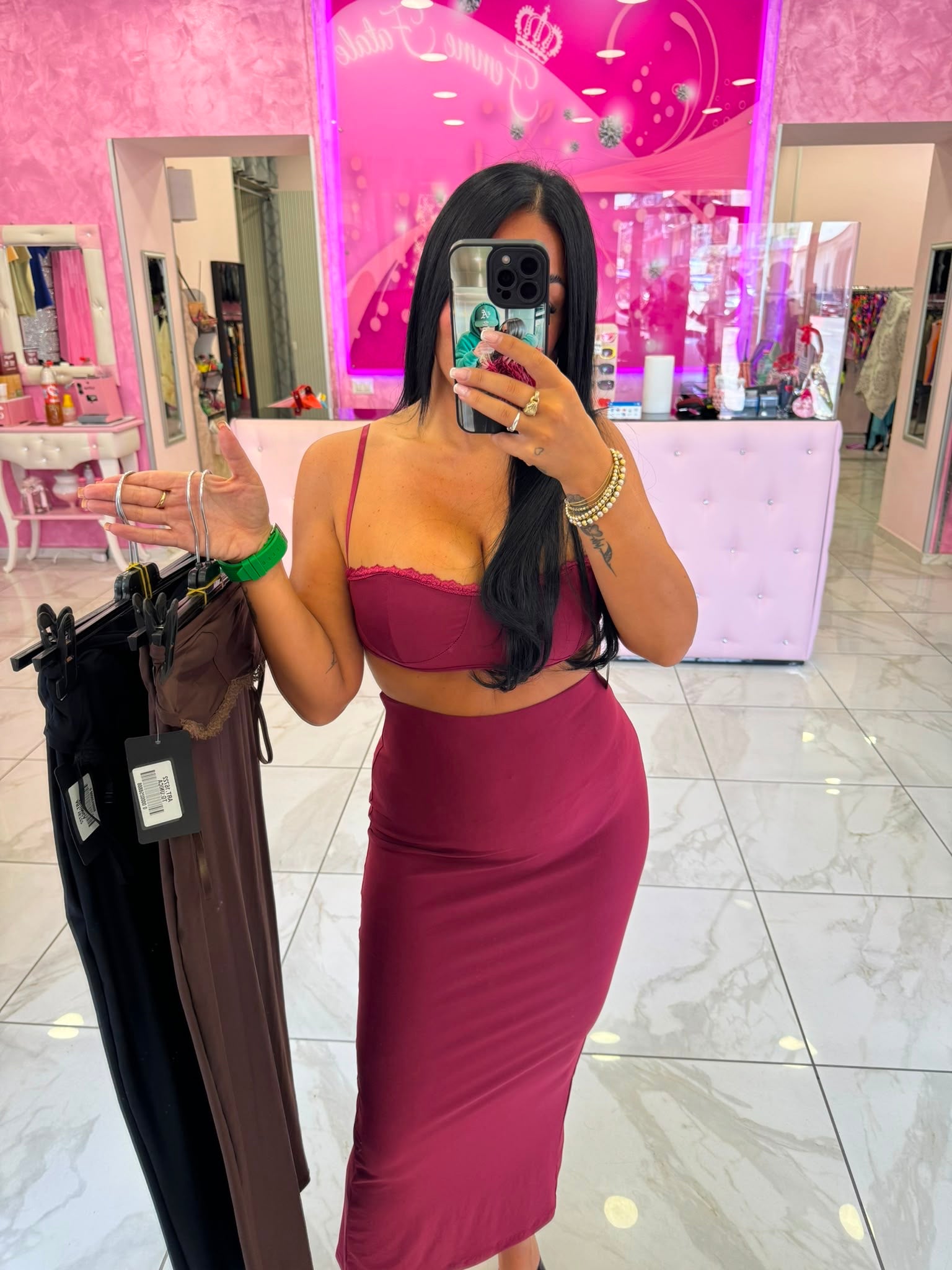 COORDINATO IN LYCRA 2 PEZZI