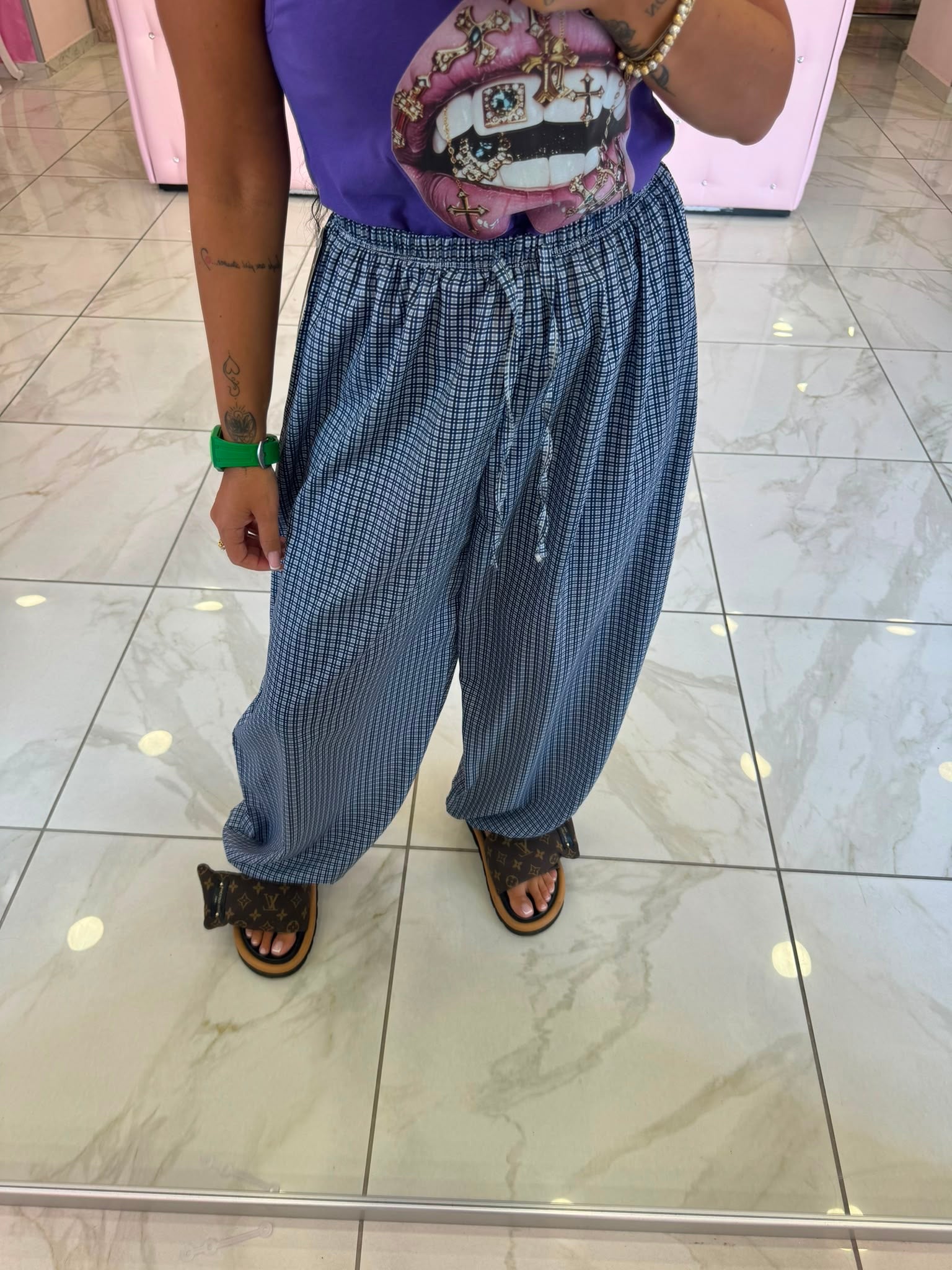 Pantalone Quadretti
