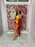Copri costume manica Rouge